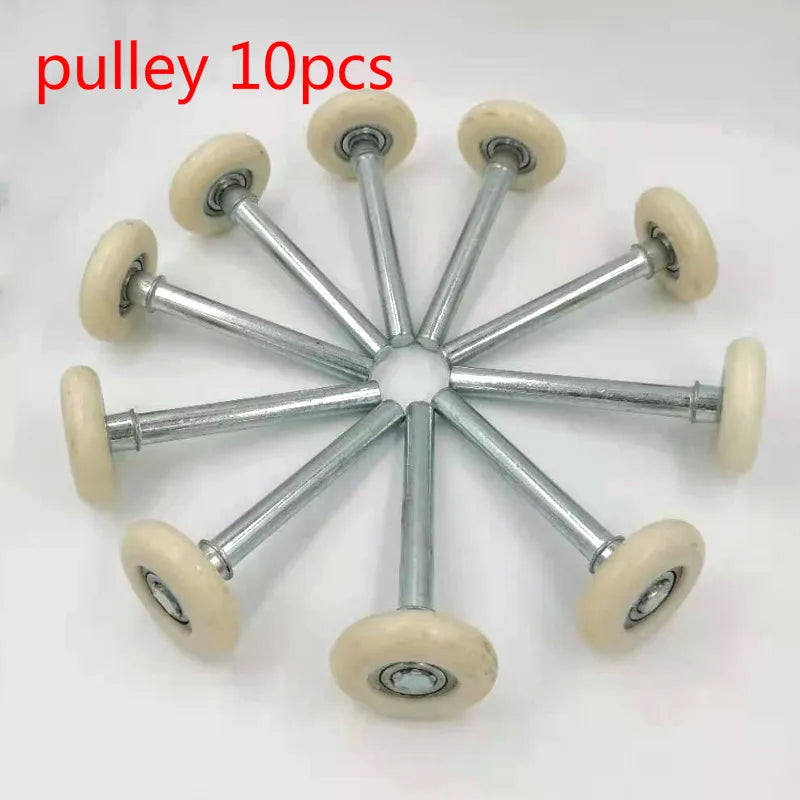 Garage Door Hardware Kit.Tune Up Garage flap door pulley track wheel