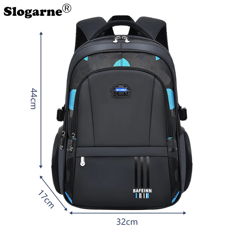 Primary and Middle School Students Schoolbag Boys Light Large Capacity Backpack Children Burden Relief Spine Protection Backpack