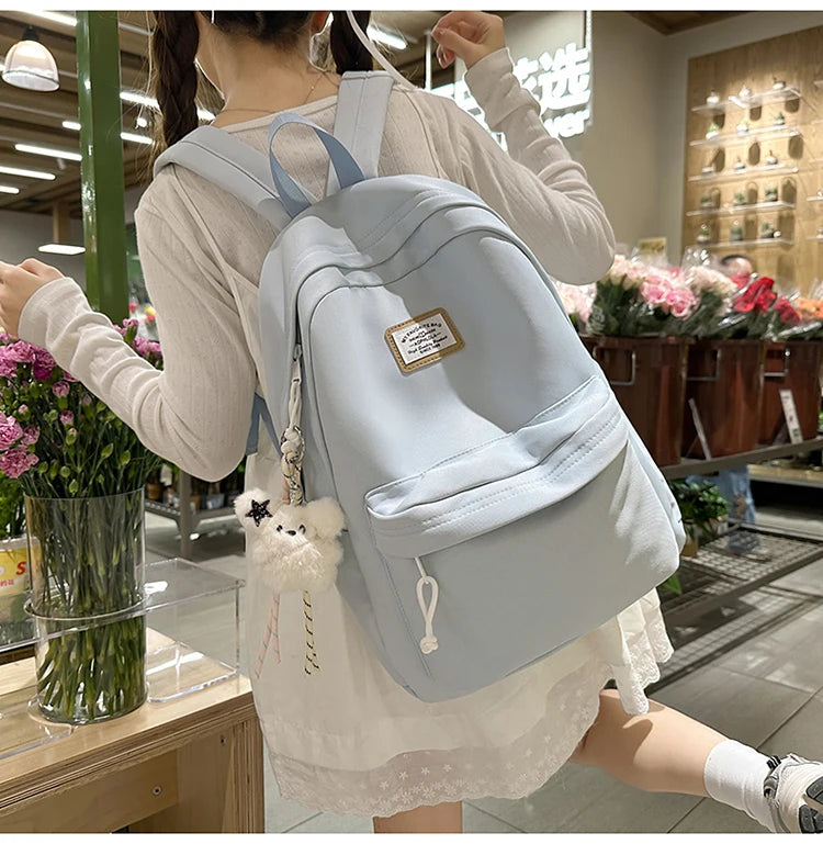 2026 New High Quality nylon Backpacks School Book Bags for Teenage Girls Boys Female College Men Laptop BagPack Casual Backpack