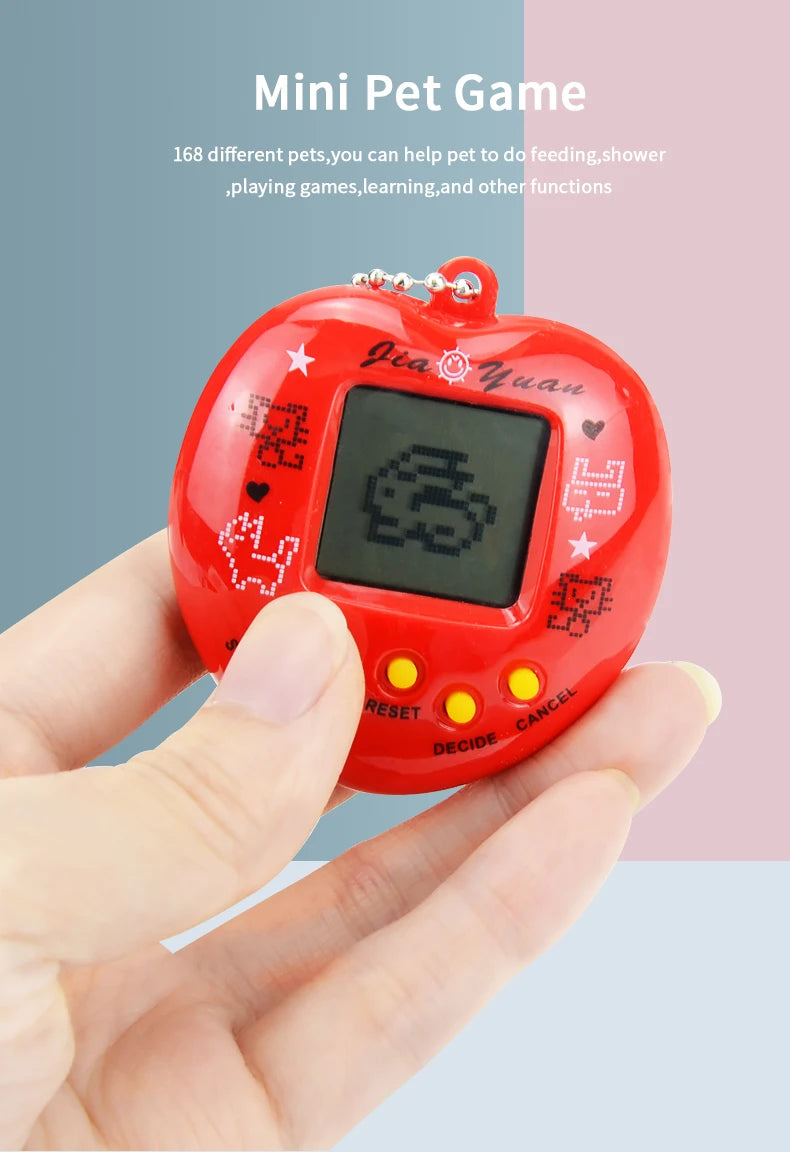 Virtual Pet Tamagotchi Tamagochi Toy in Russian Original German Spanish Polish Electronic Animals Kid Play Game Boy Child Pixel