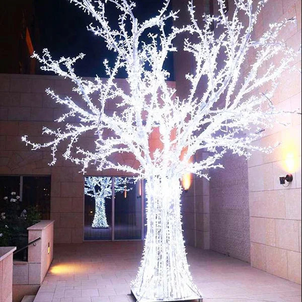 Christmas Holiday Street Decoration Fancy LED Christmas Tree Motif Lights for Street Shopping Mall Decoration