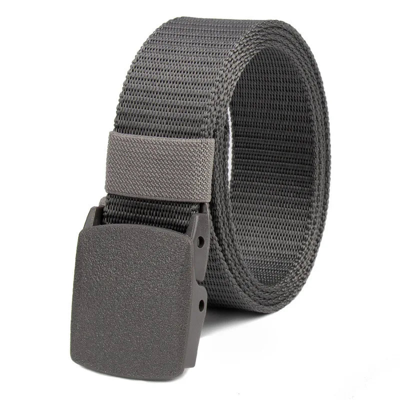 Men Women Jeans Belts 120cm With Buckle Adjustable Belt Metal Free Belts Outdoor Hunting Multifunctional Tactical Canvas Belt