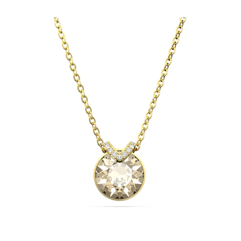 Necklace women's luxury light luxury versatile earrings niche design jewelry set