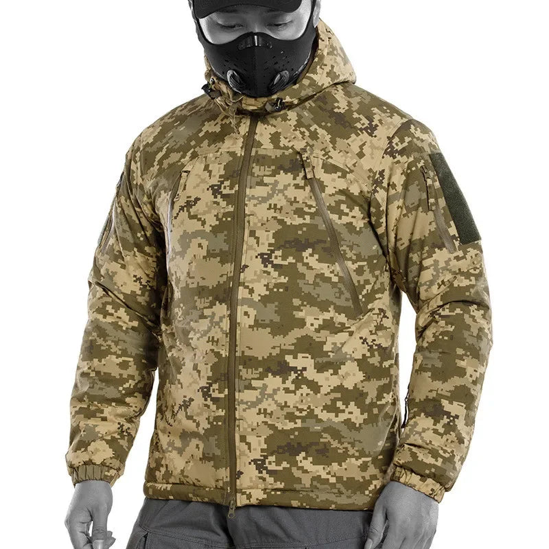Level 7 Winter Jacket Tactical Down Jackets For Men Winter Warm Waterproof Windbreakers Hunting Hiking Outdoors  Parkas Coat