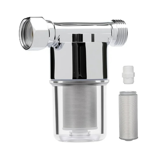 ABKW-Sediment Water Filter 40 Micron For Washing Machines, Showers, Gardens, Well Water Sand Trap Particle