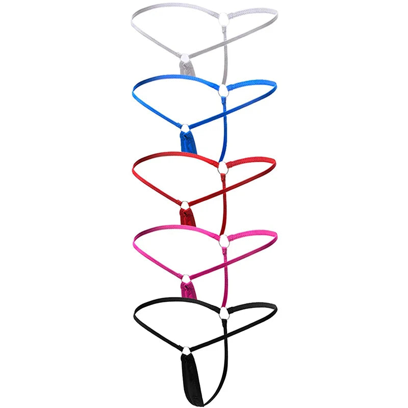 Sexy Thong Thin Strap Women's Panties Exotic Lingerie T Back Ladies Thongs Low Waist Micro MINI G-String Female Tanga Underwear