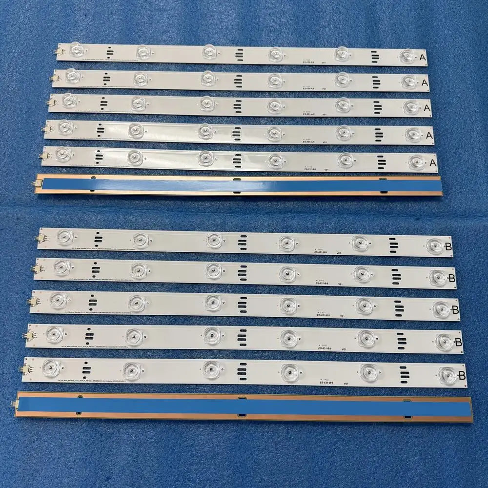 LED strip(12) for GRUNDIG 49CLE8475BL 49CLE8475SL 49VLE7520BL 49VLE7525BP 49VLE810BL 49VLE822BL 49VLE825BL 49VLE840BH 49VLE841BL