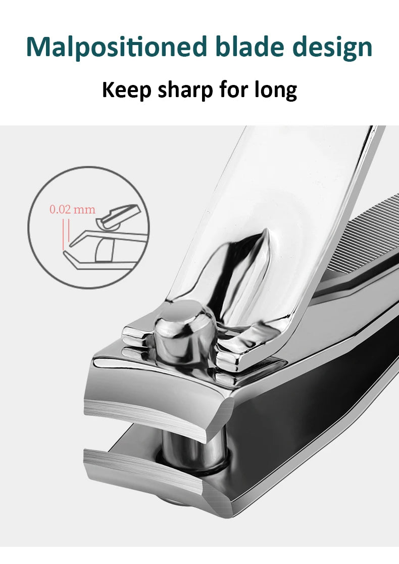 Stainless Steel Nail Clipper Nail Cuticle Cutter Trimmer Scissor Professional Nipper Remover Clipper Manicure Tool coupe ongle