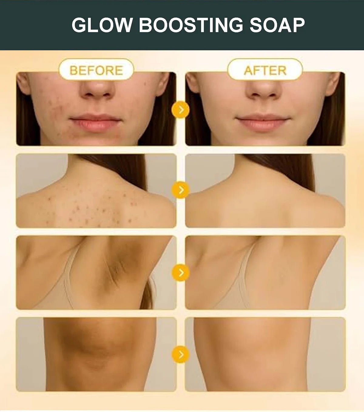 WK JALY Whitening Skin Care Set, Moisturize With Collagen, Glutathione, Natural Turmeric, Remove Acne, Dark Spot, Even Skin Tone