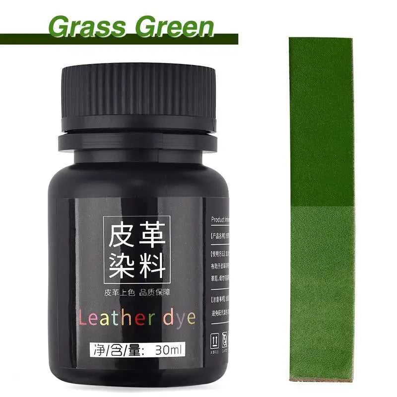 30ml Leather Dye Complete Set Of Diy Handmade Leather Cow Leather Dye Vegetable Tanned Leather Dye Alcohol Dye Water