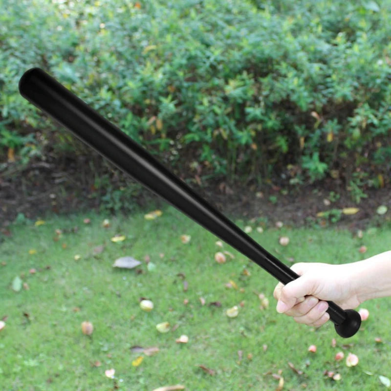 1pc 21'' Alloy Steel Baseball Bat, for All Skill, Black, Pro Training & Game, Heavy Bat Perfect for Sports & Home Practice