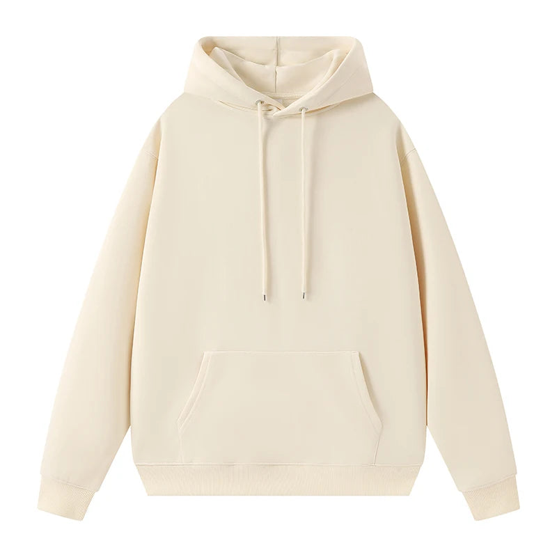 Spring Autumn Unisex Hooded Sweatshirt Men Hoodies Casual Loose Solid Hip Hop Pullover Sweatshirts Mens Streetwear Hoodies