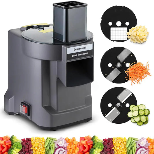 Vegetable Cutter Commercial High Power Family Party Multifunctional Automatic Dicing Slicing Shredding Chopp Vegetable