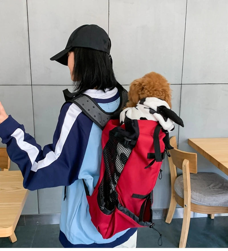 Pet Backpack Breathable Washable Shopping Backpacks Portable Durable Dog Carriers Bags Adjustable Design Pets Products