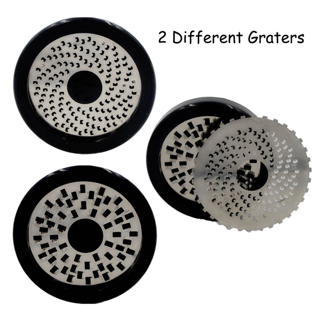 Cheese Grater Cutter,Kitchen Gadget Grater DIY Butter Food Mill Cheese Grater Slicer ABS Stainless Steel