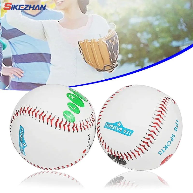 Baseball No. 9Softball Hardball Training Handmade Balls Fitness Products White Safety Kid Baseballs Men's Practice Team Game