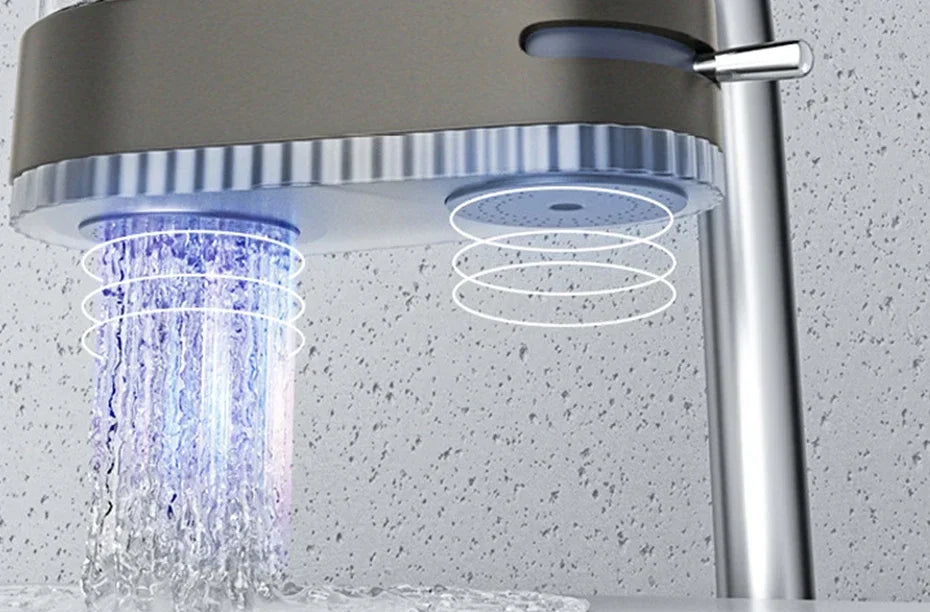 Tap Water Purifier Filter Washable Replacement Kitchen Faucet Long Lasting Ceramic Filtro Faucet Mixer Aerator with 2 Filter