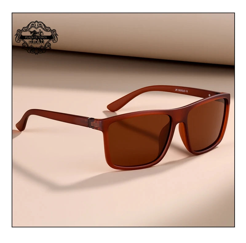 Classic Square Polarized Sunglasses Men Women Retro Black Sun Glasses Male Female Fashion Summer Anti Glare Driving Shades UV400