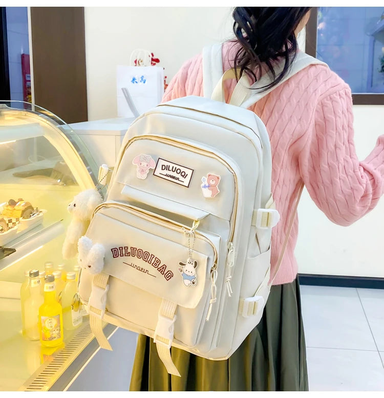 Backpacks Tuition Bag Pencil Case Crossbody Bag High Capacity School Bags 2024 Hot Sale for Girls and Boys Mochilas Escolares