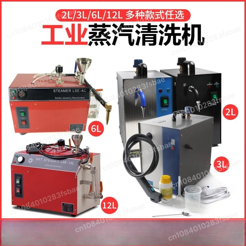 2L Direct Spray Steam Washer 1300W Multifunctional Steam Cleaning Machine for Jewelry Air Conditioner