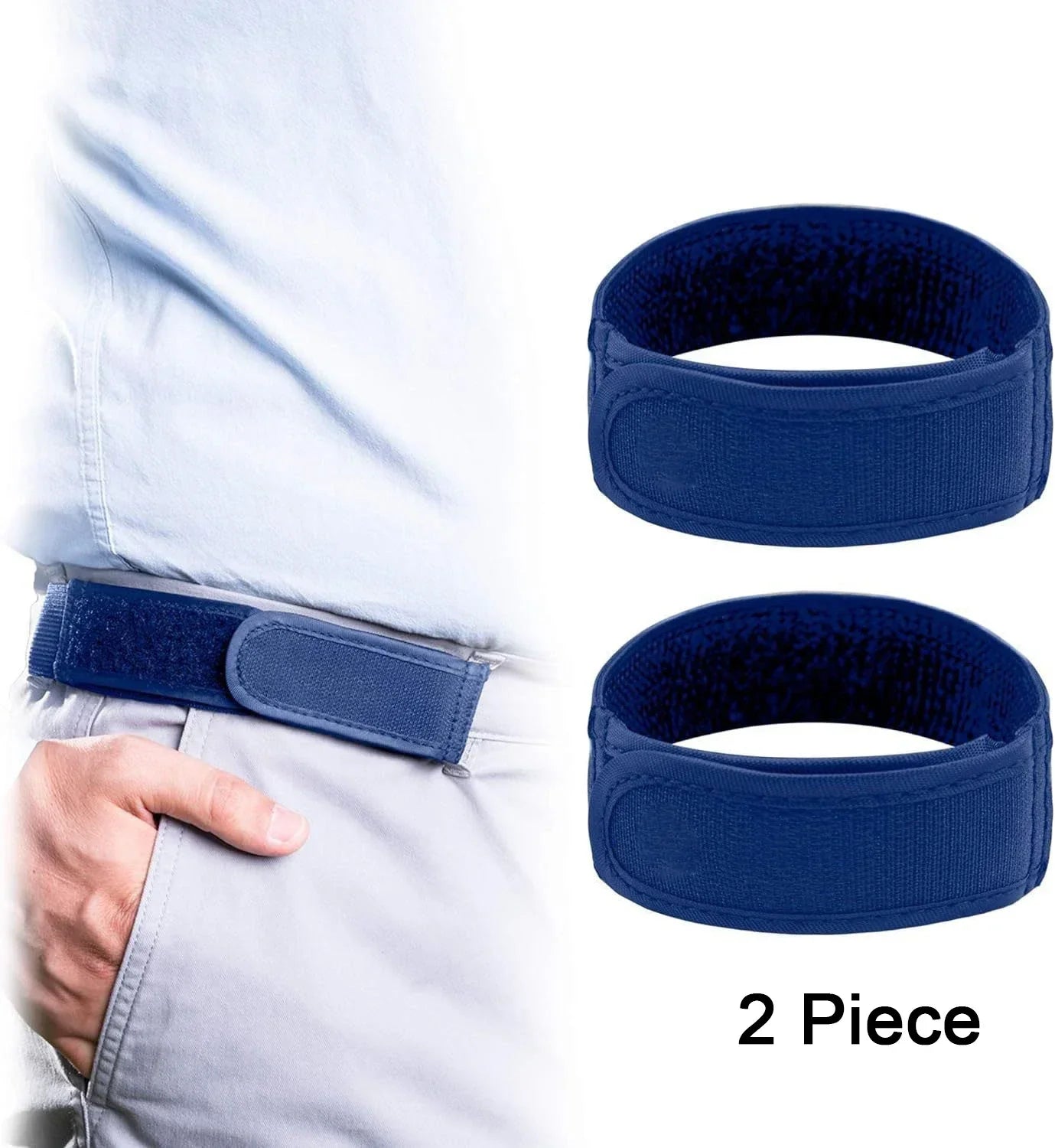 Fashion Comfortable Stylish Belt Loop Buckle-Free Belt Unisex Buckle Free Waist Belts Men's Ultra-soft No Buckle Elastic Belts