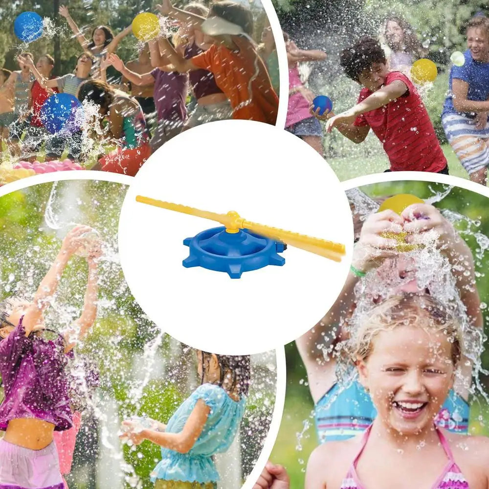 Water Sprinkler Toys for Children Outdoor Garden Backyard Lawn 360 Degree Rotating Sprinkler Water Toy Party Game Kids Spray Toy