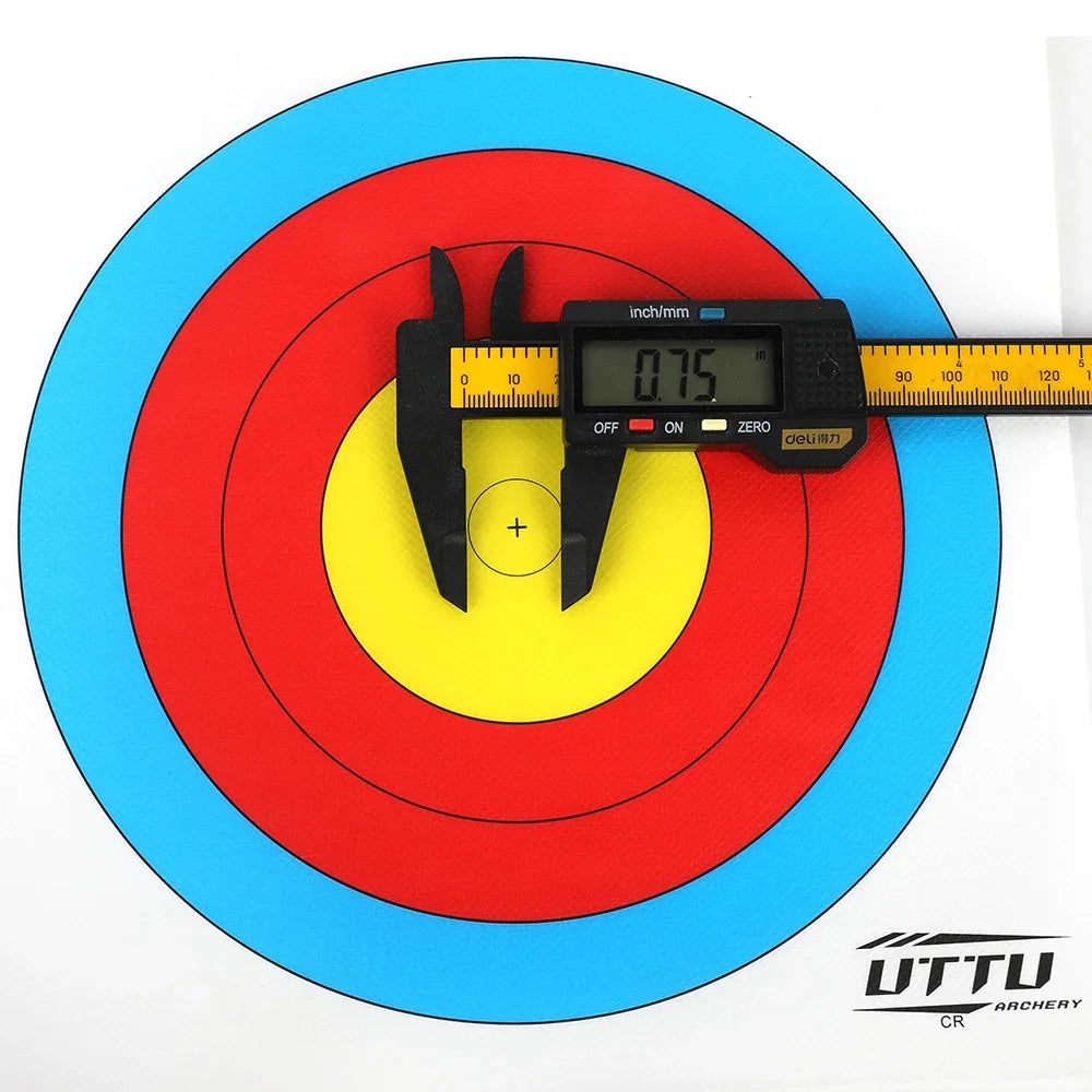Archery Target Paper 10pcs Standard Competition Target for Recurve Compound Bow Hunting Shooting Practice Archery Accessories