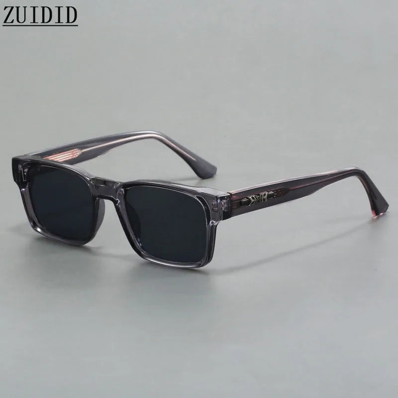 Polarized Sunglass Men Vintage Sunscreen Square Sunglasses Women Trendy Fashion Glasses Gafas De Sol Hombre Lunette Soleil Femme