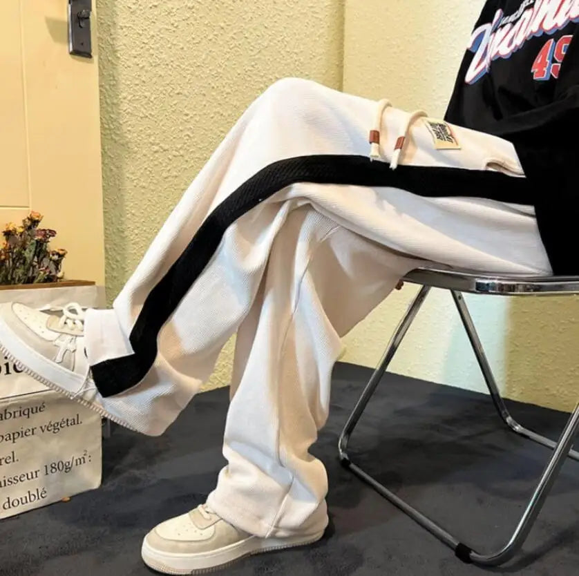 Sweatpants for Men Flated Athletic Goth Casual Summer Sweat Pants New Items In Tracksuit Bottoms Harajuku Track Trousers Male M