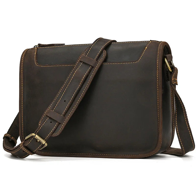 Genuine Leather Man Shoulder Bags Cow Skin Mens Casual Crossbody Bag Messenger Bag cross shoulder bag men leather