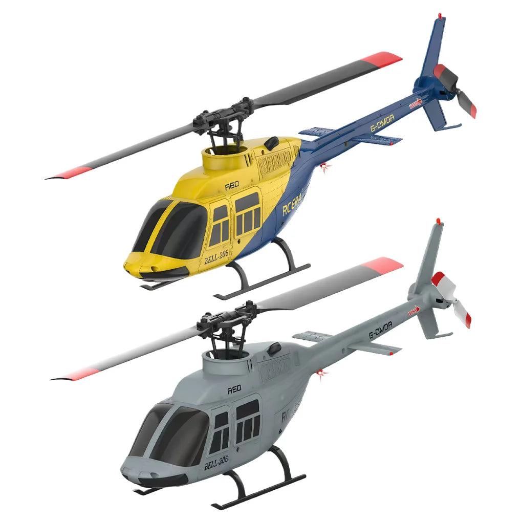 RC Plane RC ERA A60 1/42 remote-controlled aircraft Bell 206 helicopter 2.4G 4CH Altitude Hold Optical Flow Positioning