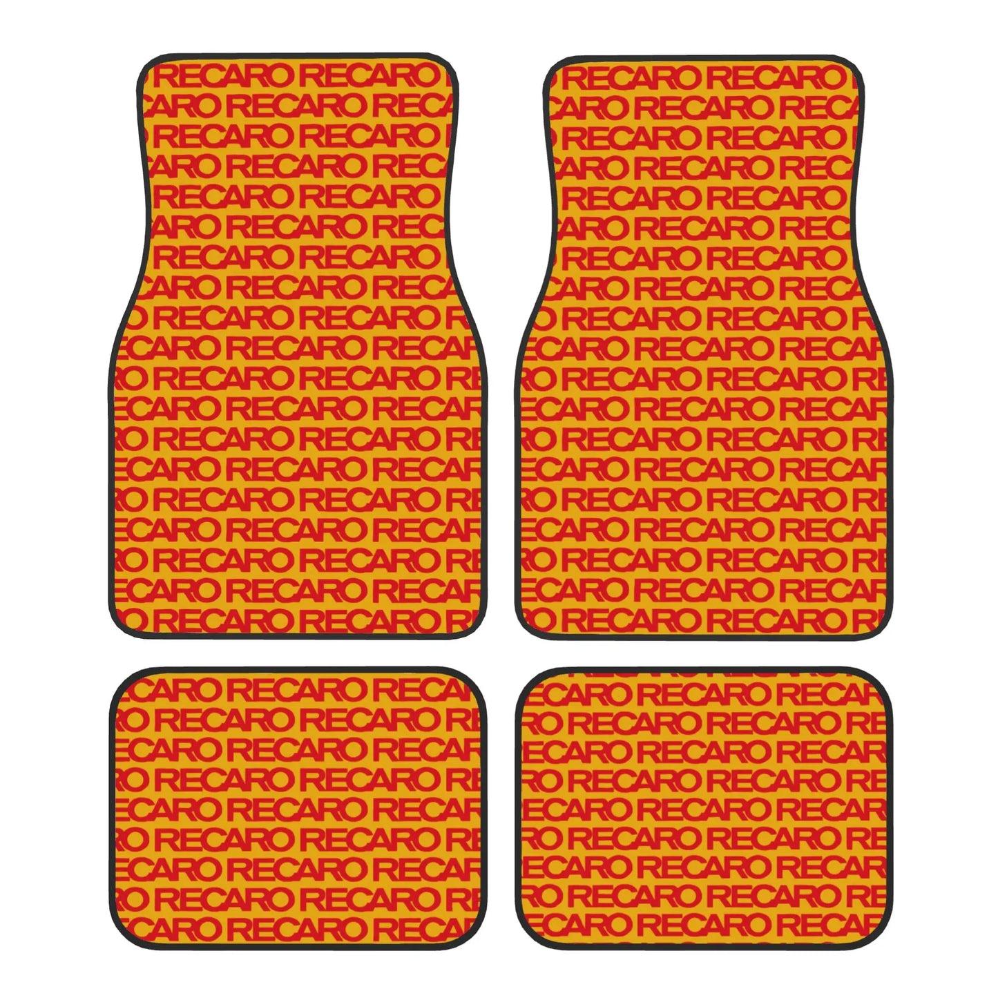 Crystal Velvet Car Floor Mats 4 Pcs Non-Slip Carpets Rugs Recaros  Universal Car Front Rear Carpets Foot Mats