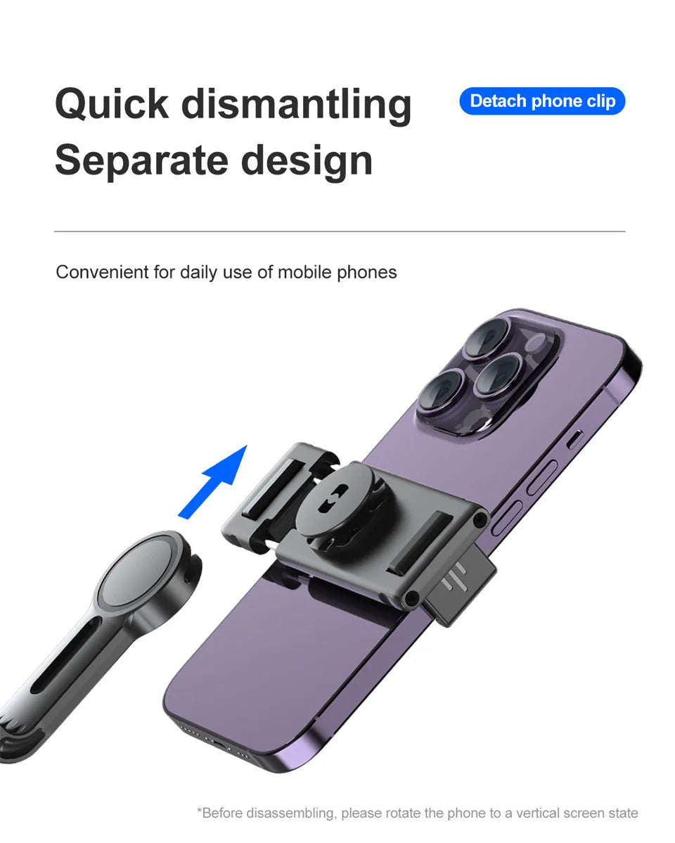 COOL DIER 2024 New 360 Rotation Gimbal Stabilizer Desktop AI Automatic Tracking gimbal With Remote shutter For Smartphone Tiktok