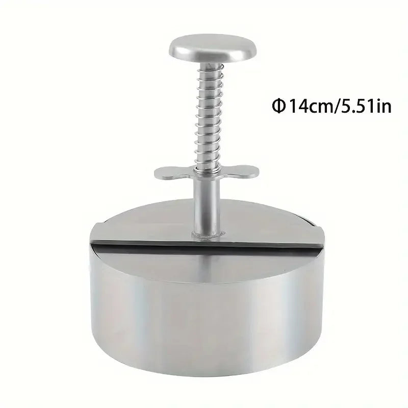 1PC Non-Stick Hamburger Patty Press,Cheeseburger Patty Maker Mold For Meat Beef Cheese Veggie,Burger Maker For Grill Griddle BBQ