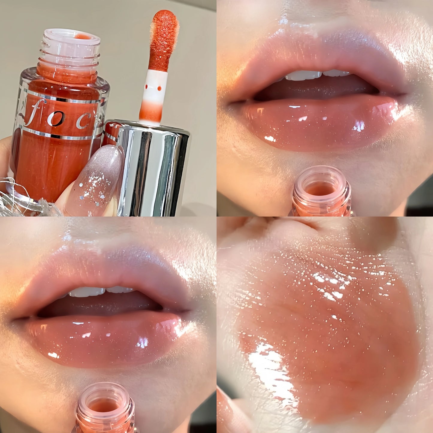 Light-Sensitive Lip Gloss, Long-Lasting Moisturizing and Not Easy to Come Off, Ultra-High Color Payoff, Autumn and Winter Liquid Lipstick, Lip Care, Women's Cosmetics, Valentine's Day, Christmas Gift