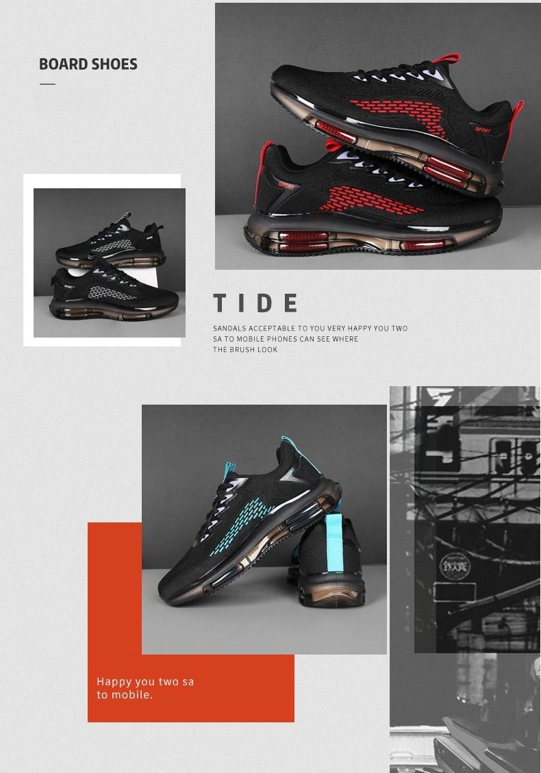 Running Shoes for Men Breathable Sneakers Fashion Lightweight Men Sports Shoes Outdoor Comfortable Tennis Basketball Shoes 39-48
