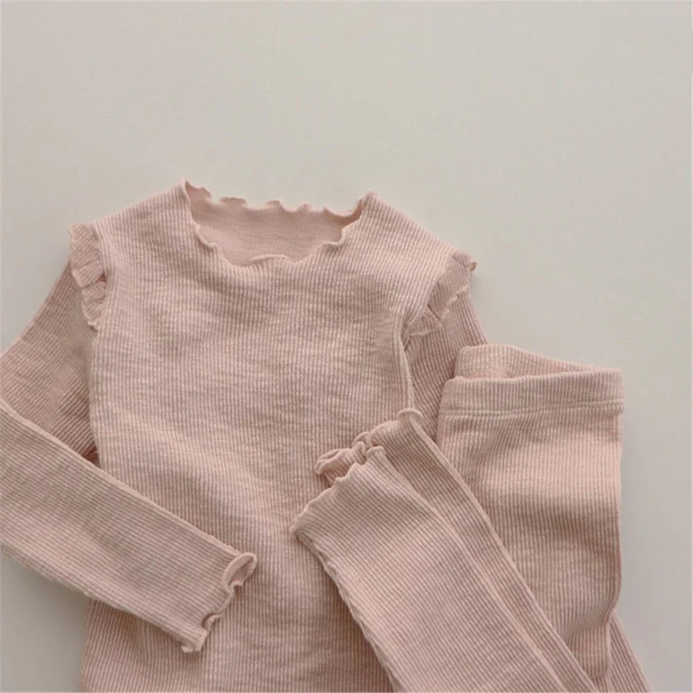 Newborn Baby Girl Clothes Suits Cotton Spring Autumn Infant Bodysuit + Leggings Baby Girl Outfit