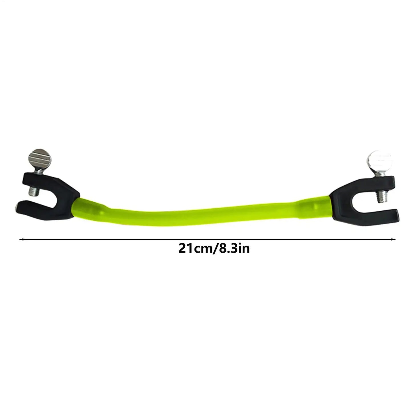 Snowboard Connector Stainless Steel Ski Trainer Easy Snow Ski Training Tools Ski Practice Aid for Beginners Kids Adults