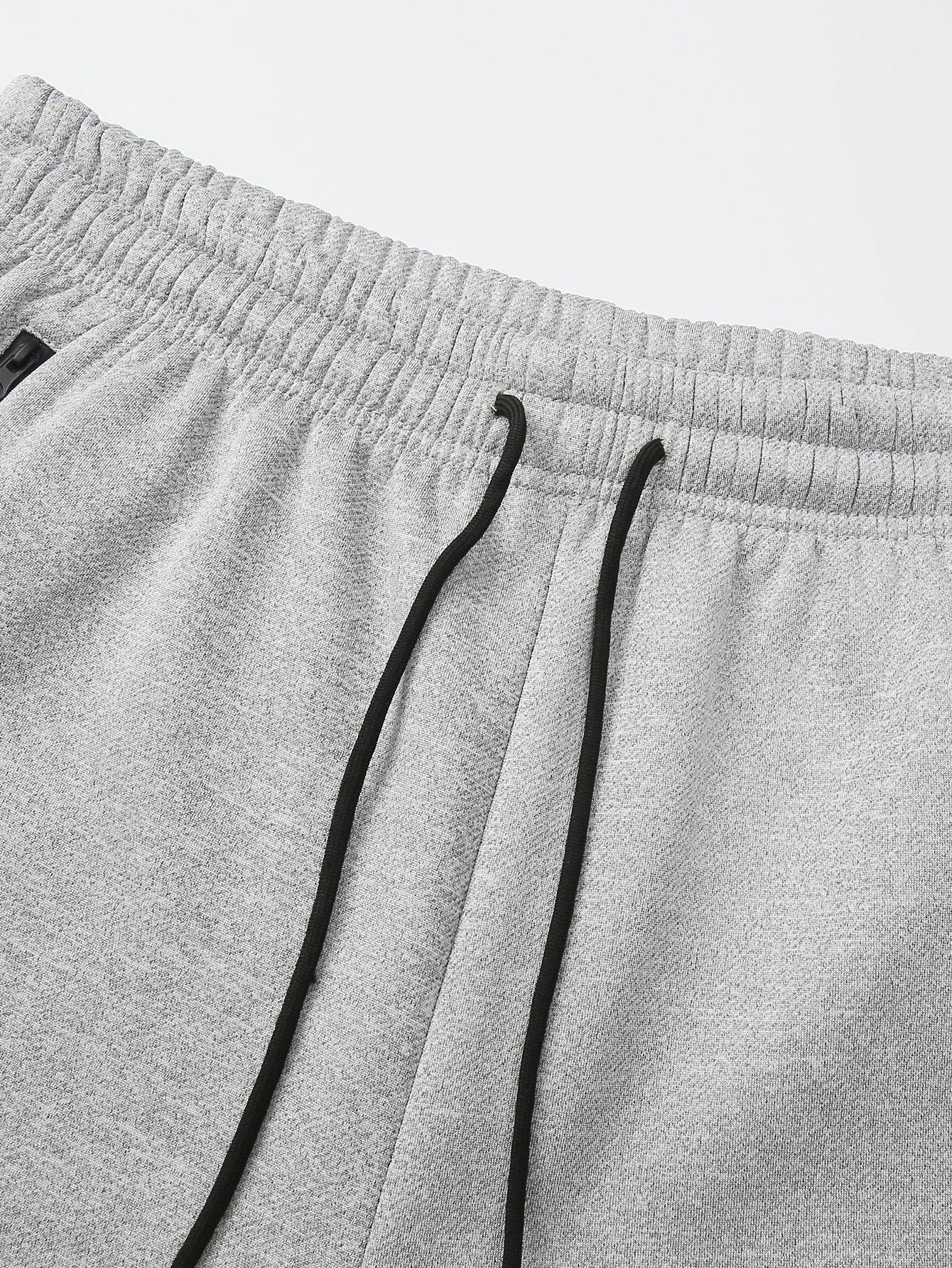 Men's casual pants autumn and winter lamb plush fleece sports pants men's jogging pants elastic waistband ankle-cuffed casual