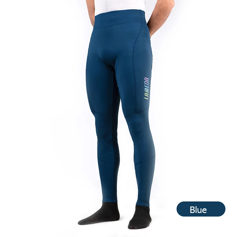 Cycling Pants Padded Man Winter Warm Fleece Bicycle Pant Leggings for Men Bike Riding Trousers Tights Clothing for 5-15 degrees