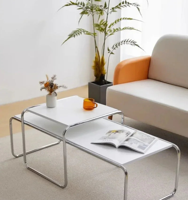 Living Room Sedentary Coffee Table Modern Design Metal Unique Coffee Table Advanced Sense Nordic Mesa Centro Home Furniture