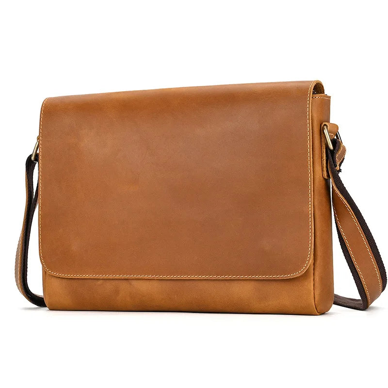 Genuine Leather Man Shoulder Bags Cow Skin Mens Casual Crossbody Bag Messenger Bag cross shoulder bag men leather
