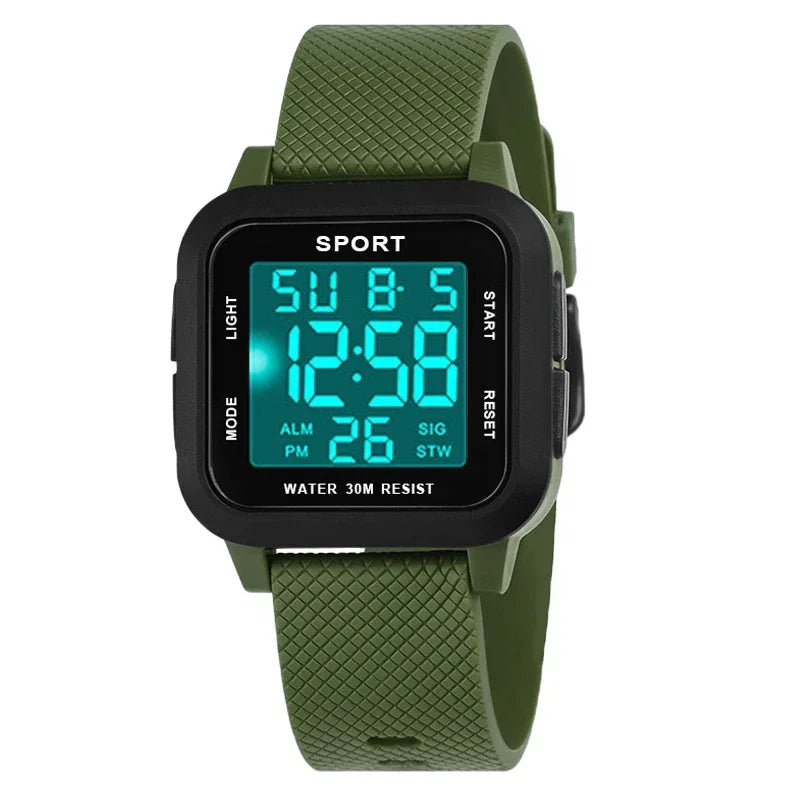 Sports Watches for Men Electronic Watch Digital Retro Style Clock Men Male Reloj Hombre Students Sports Watch Relogio Masculino