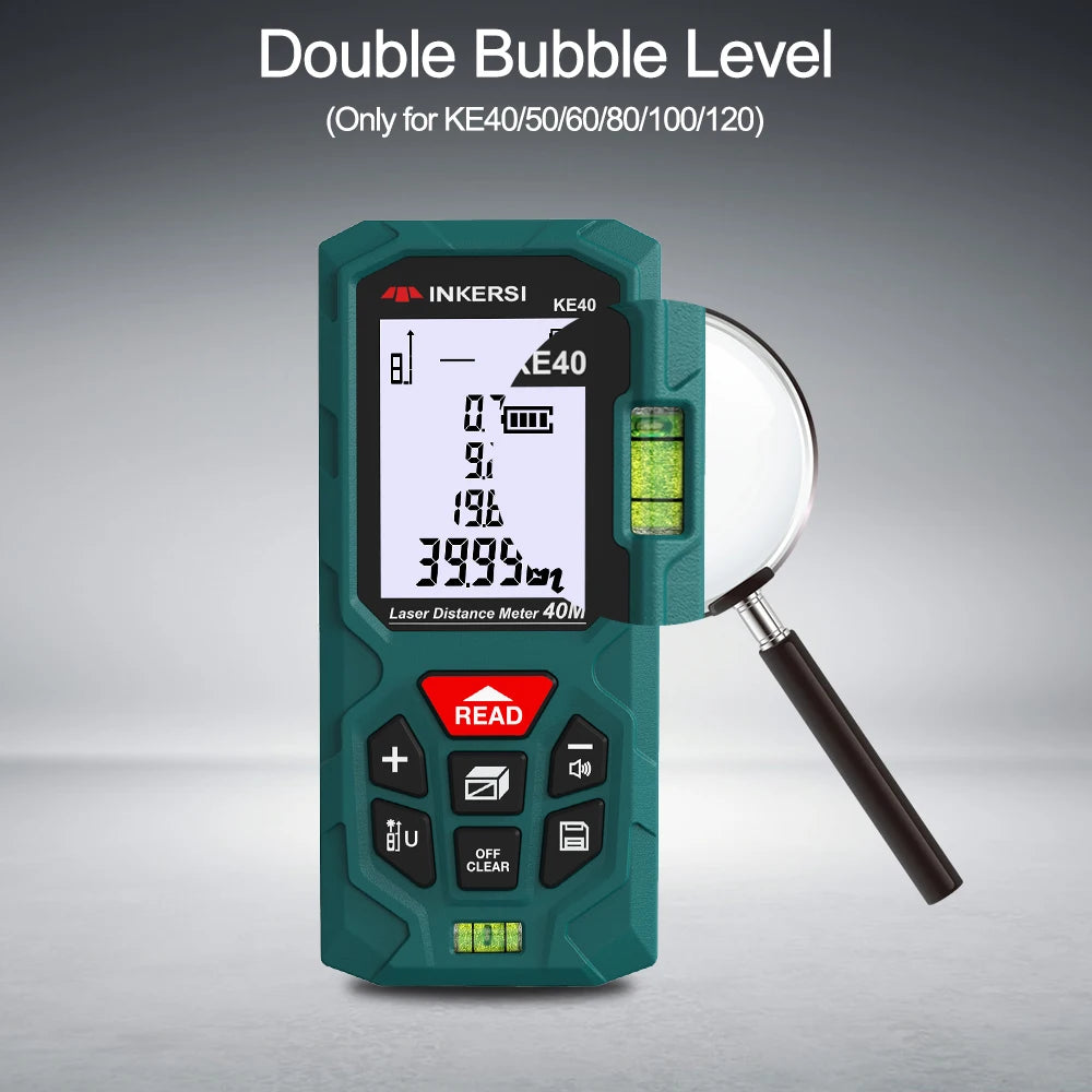 Laser Distance Meter Digital Rangefinder Roulette Trena Measuring Tape Construction Tool Laser Tape Measure Range Finder