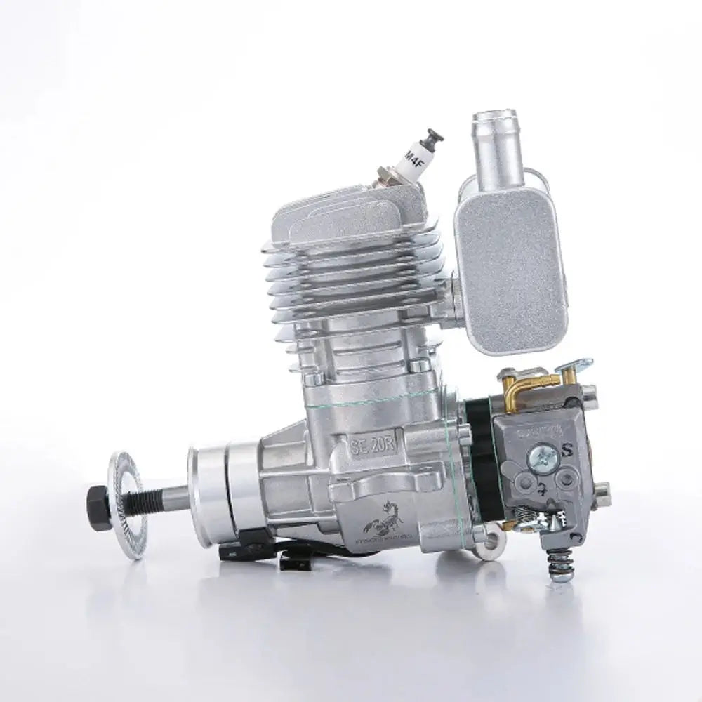 Original RCGF Stinger 20cc Gasoline Petrol Engine RE Rear Exhaust Pipe Vent Single Cylinder 2-Stroke for RC Airplanes