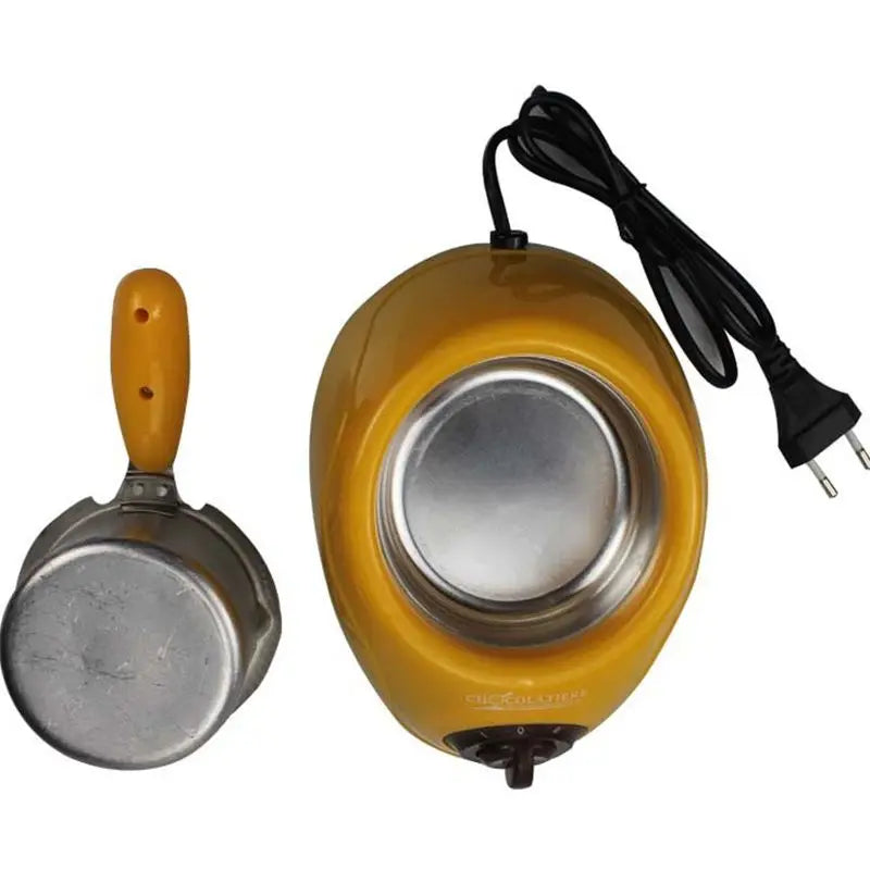 EU plug Chocolate Melting Machine Electric Heating Candy Cheese Pot Baking DIY Cookies Fondue Pot Handmade Soap Melting Furnace