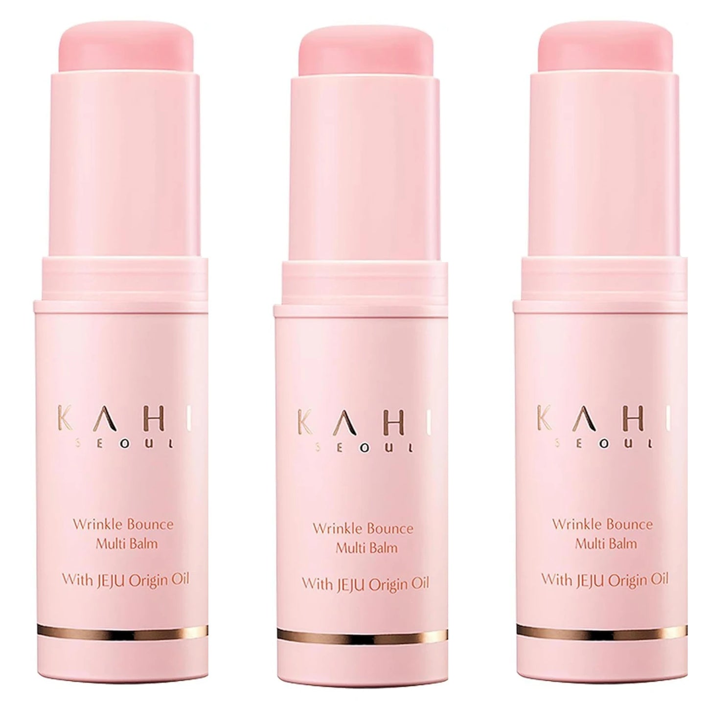 KAHI Wrinkle Bounce Multi Balm Stick Collagen Wrinkle Stick Korean Skin Care All-in-One Hydrating Lip Balm Eye Cream