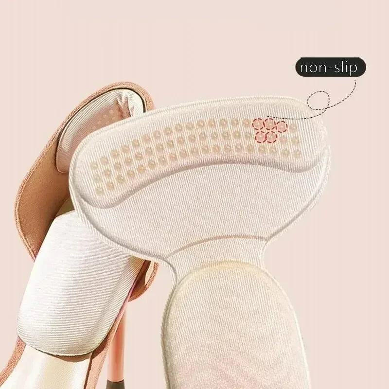 Shoe Heel Insoles Foot Heel Pad Sports Shoes Adjustable Antiwear Feet Inserts Insoles Heel Protector Sticker Insole Brioche