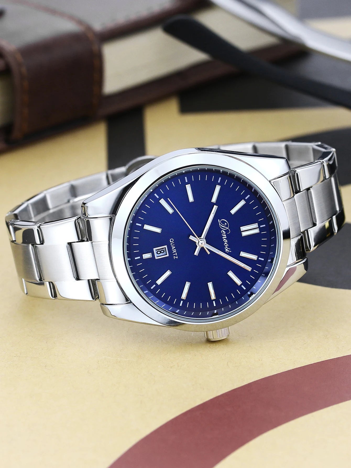 New Men's Watch Casual Style Simple business Waterproof Quartz Luminous Watch  Minimalist style wristwatch for men