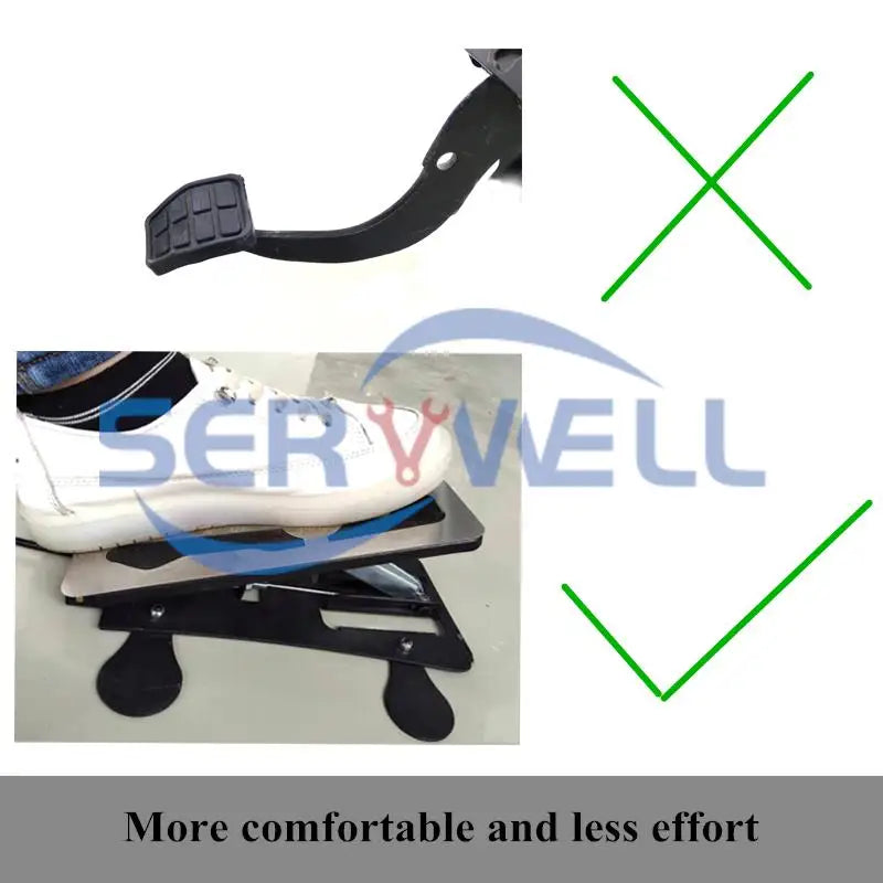 Car New Driver Passenger Side Seat Brake Dual Brake Drivers Education Brake Driving School Instructor Emergency Brake Punch Free